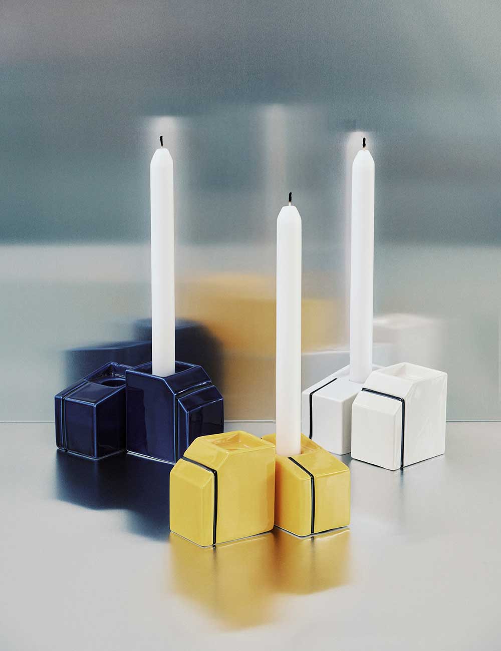 Porta-velas Silos 2 set