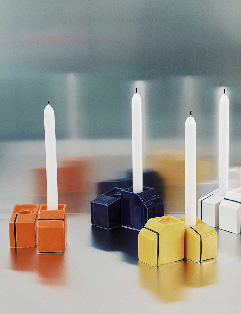 Porta-velas Silos 2 set