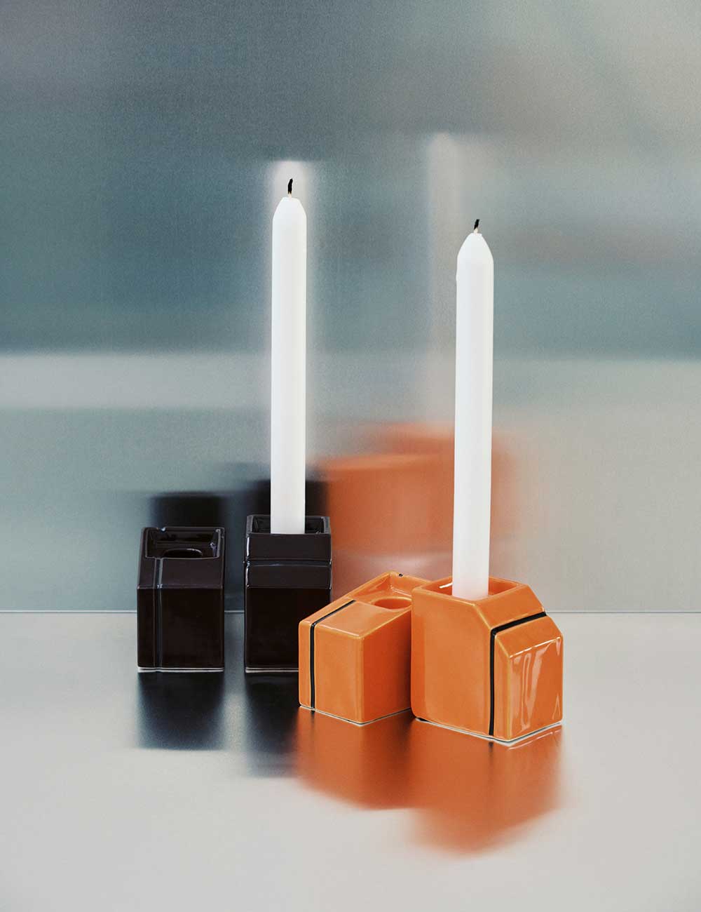 Porta-velas Silos 2 set