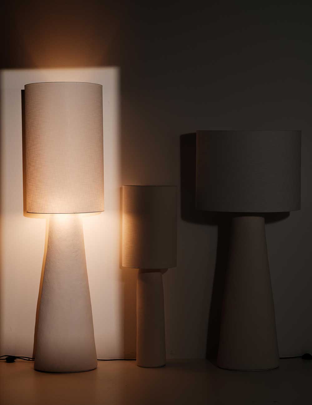 Lampadaire 04 White Earth