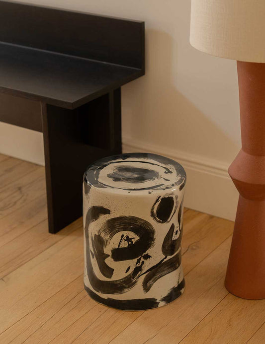 Side table 06 black Sophia Pawn
