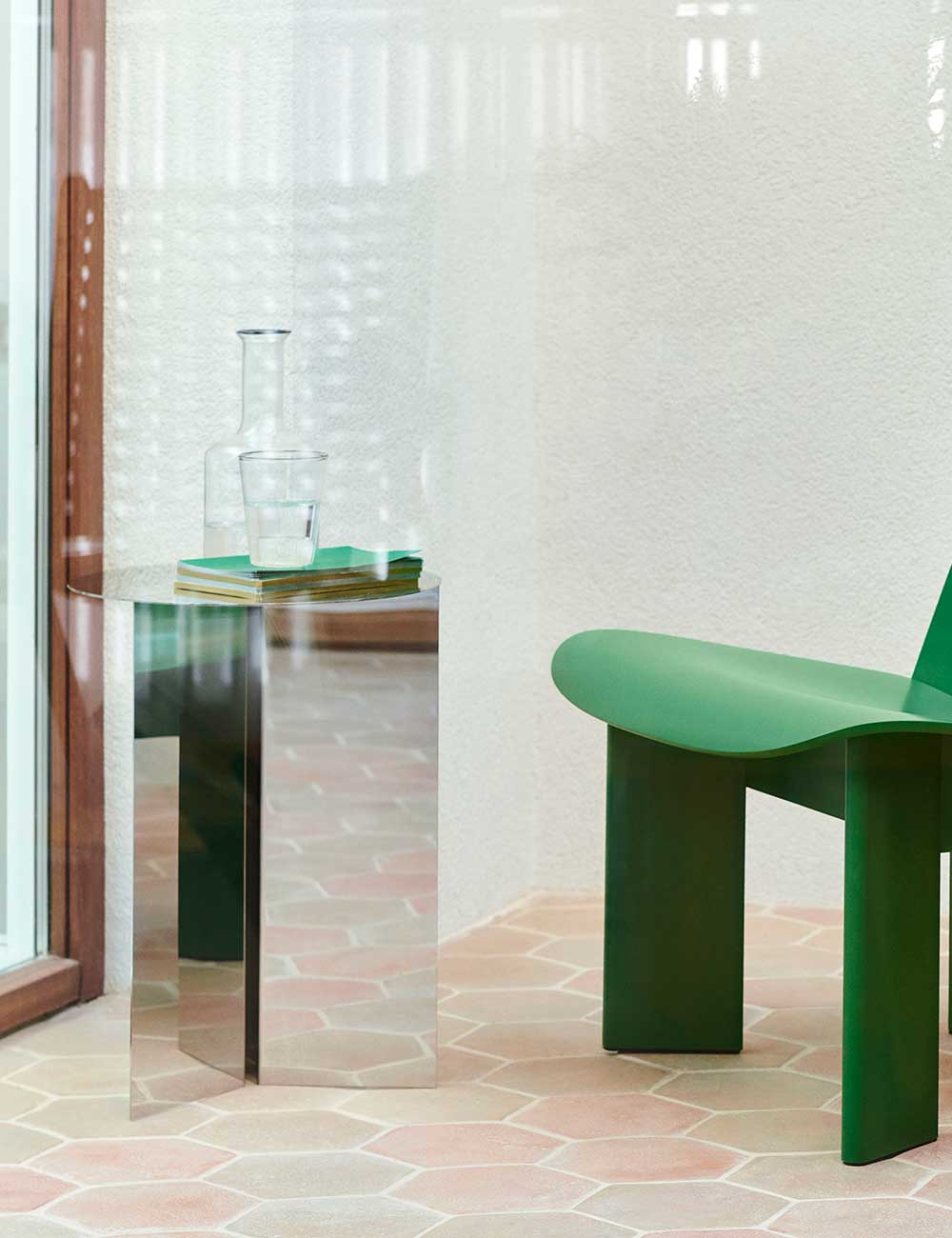 Table Slit mirror Ø35