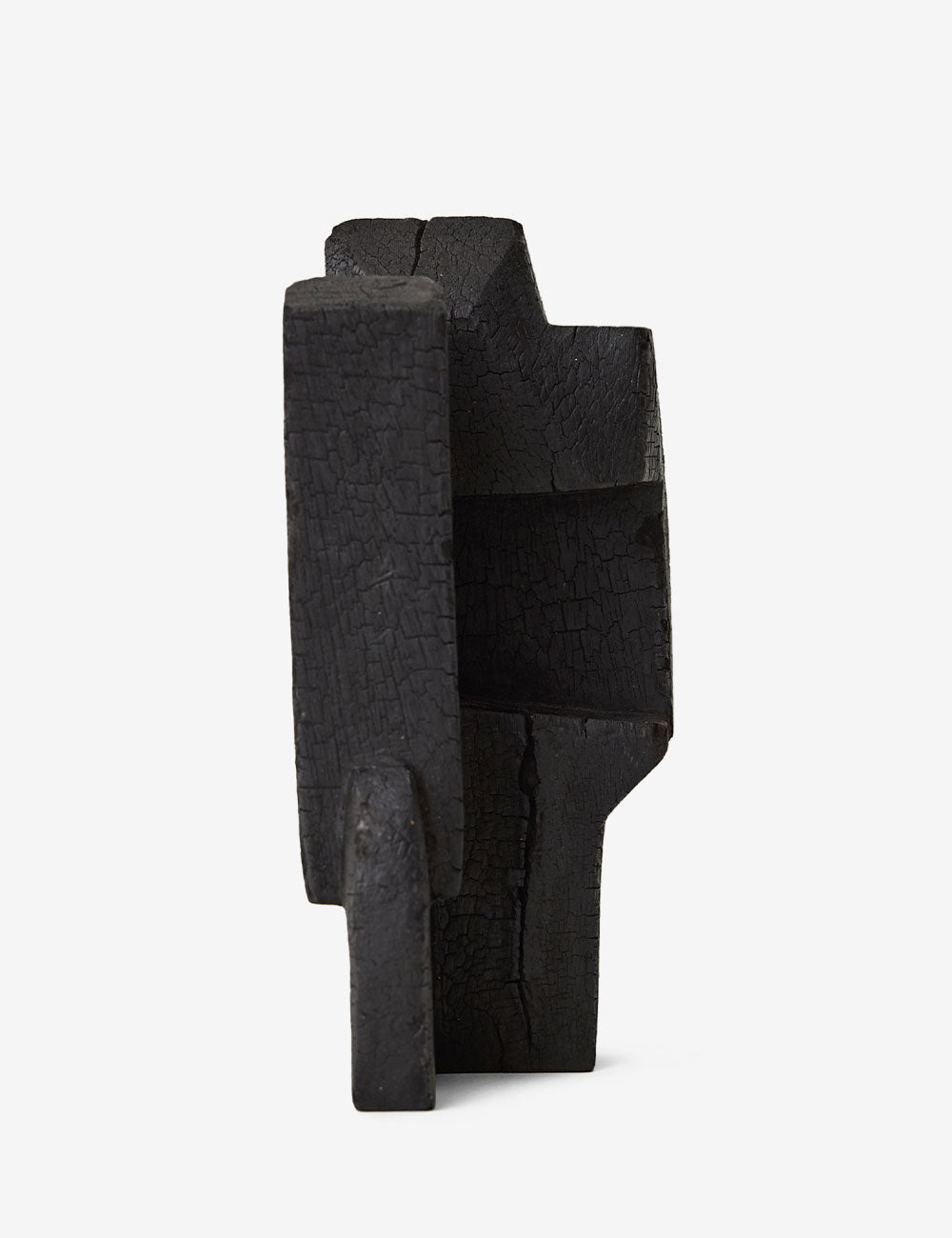 Escultura Burned wooden