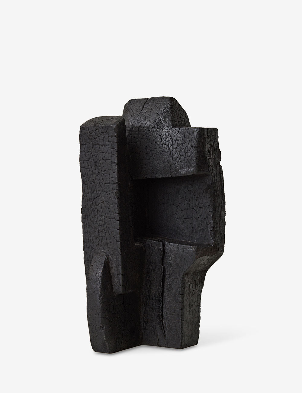 Escultura Burned wooden