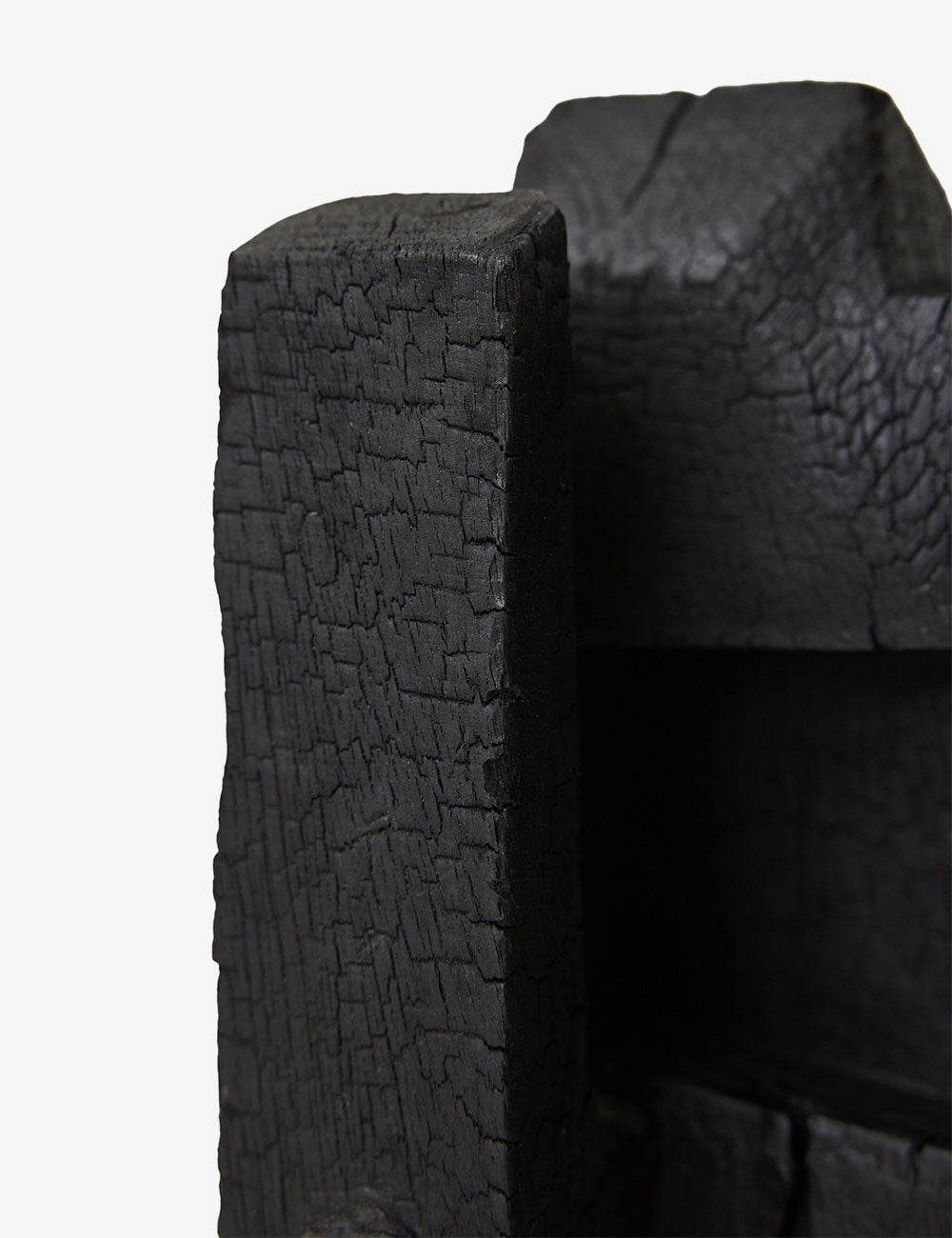 Escultura Burned wooden