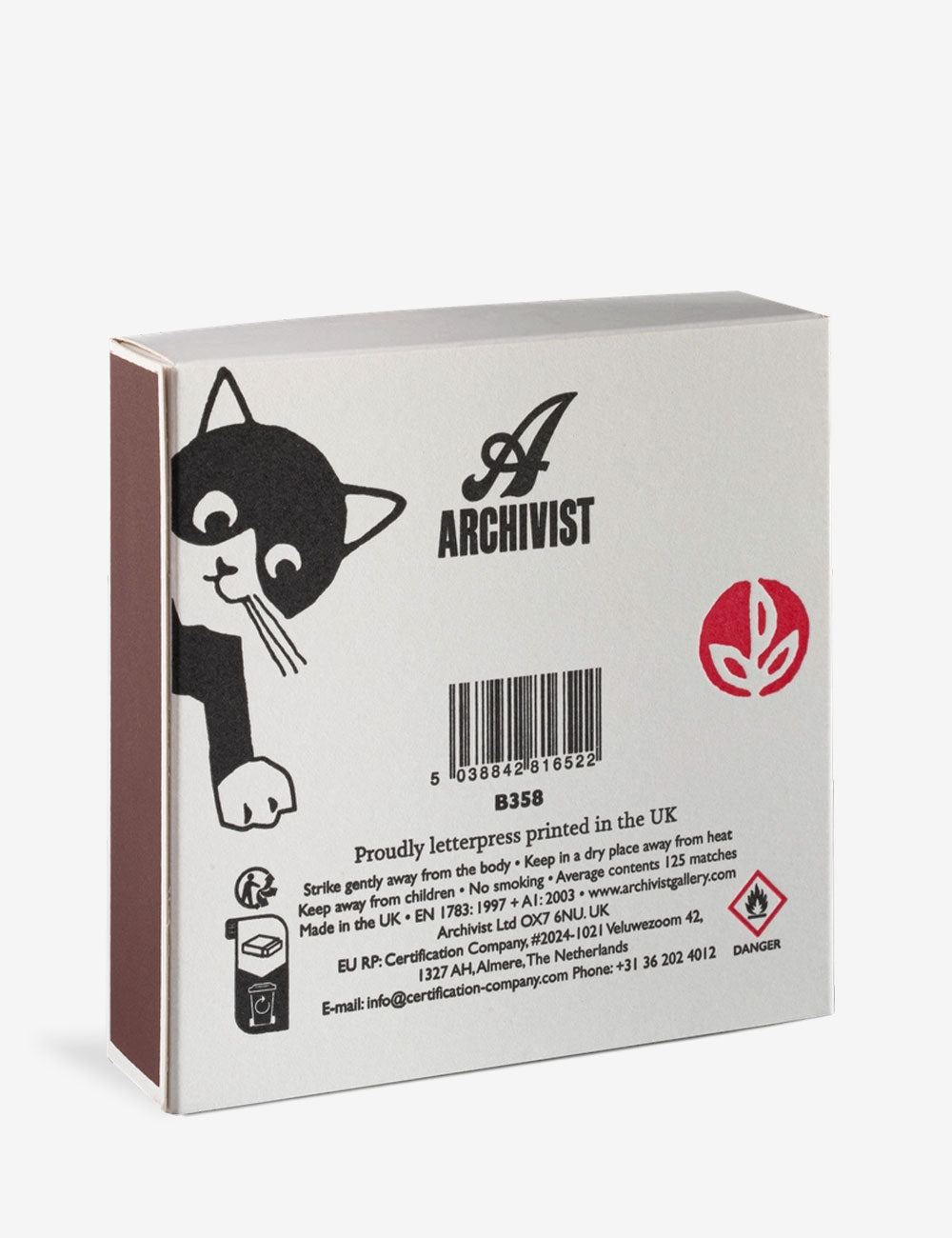 Cerillas Milk Bottle Cat