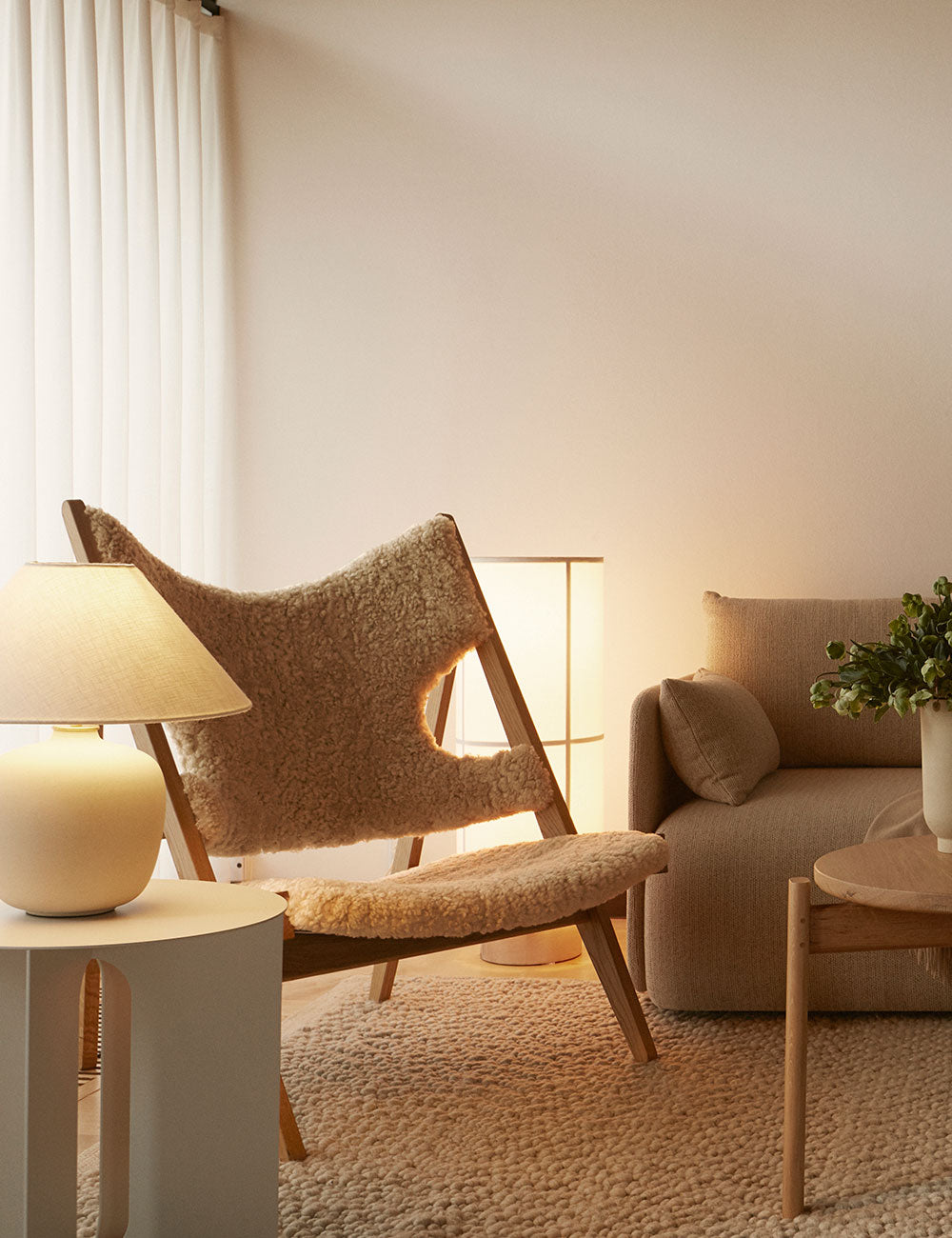 Butaca Knitting Sheepskin