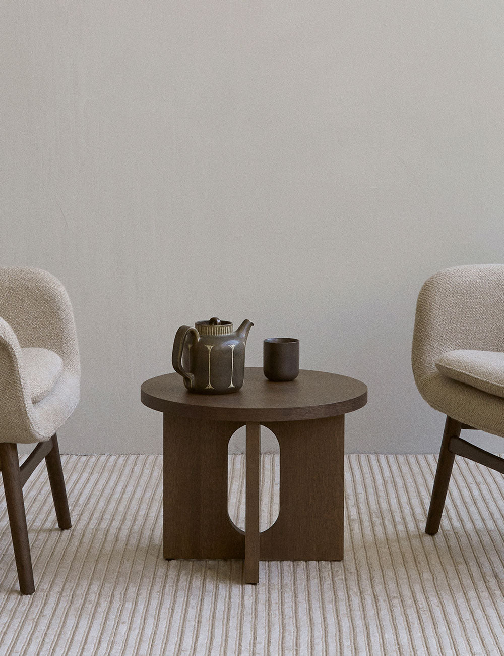Androgyne side table Ø50