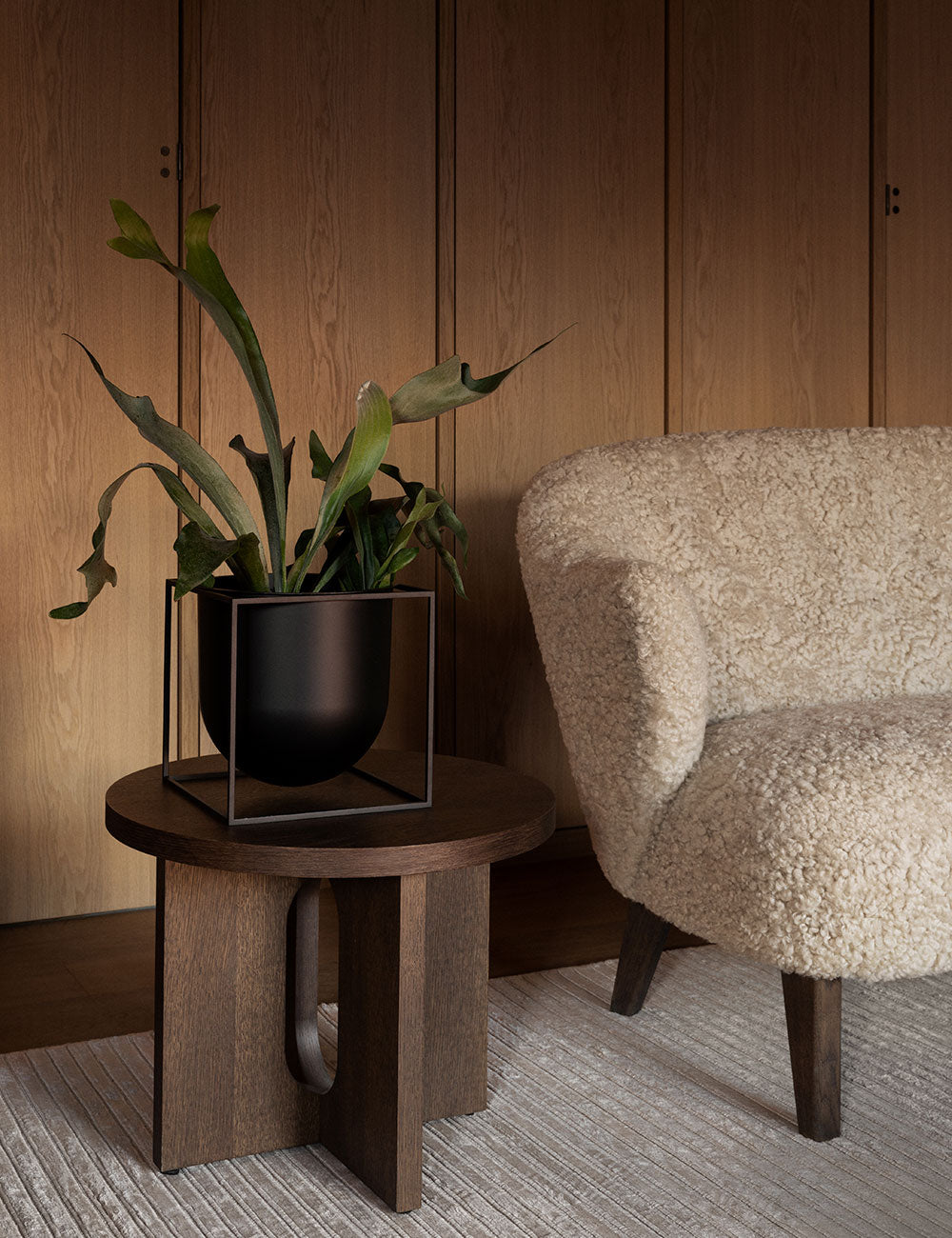 Androgyne side table Ø50