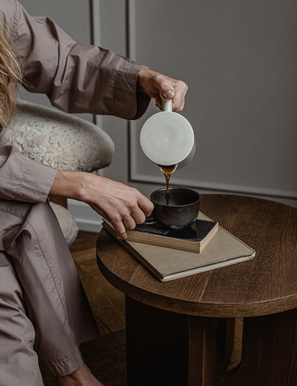 Androgyne side table Ø50