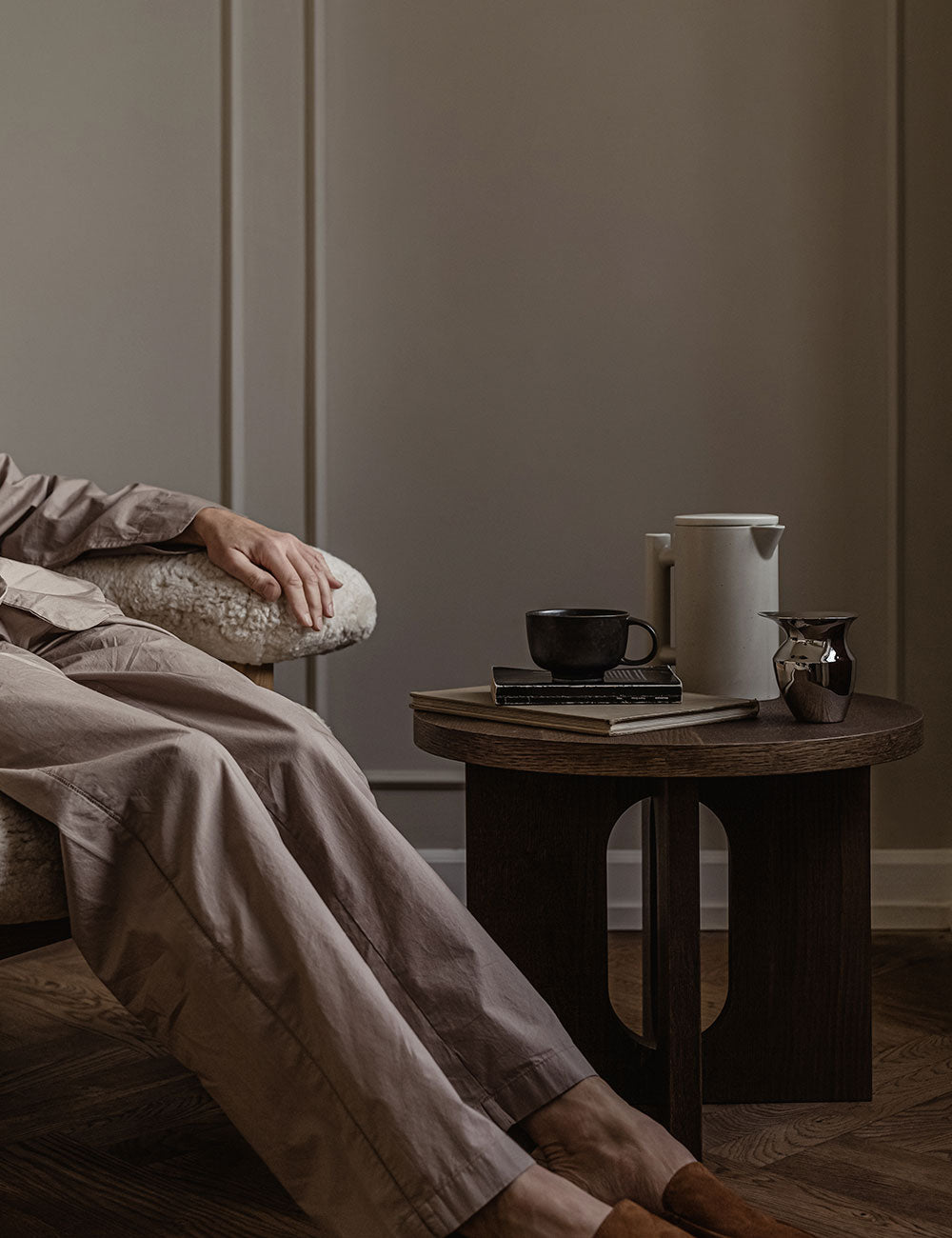 Androgyne side table Ø50