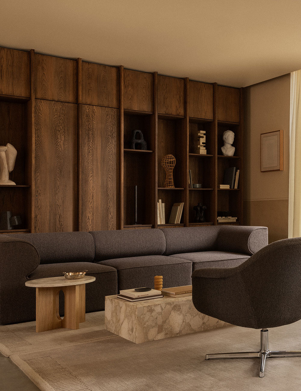 Androgyne side table Ø50