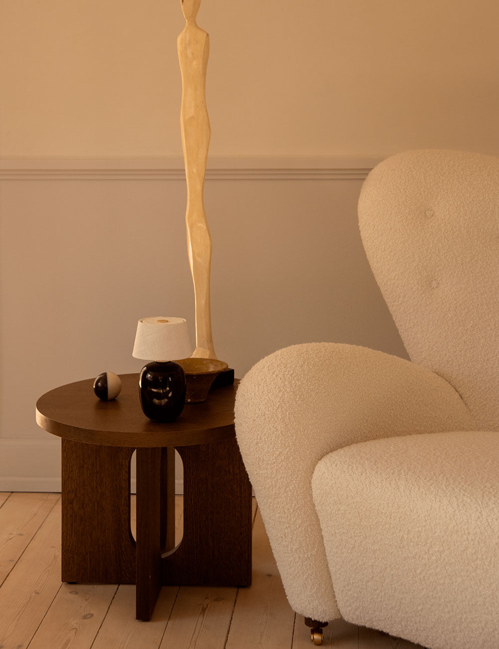 Androgyne side table Ø50