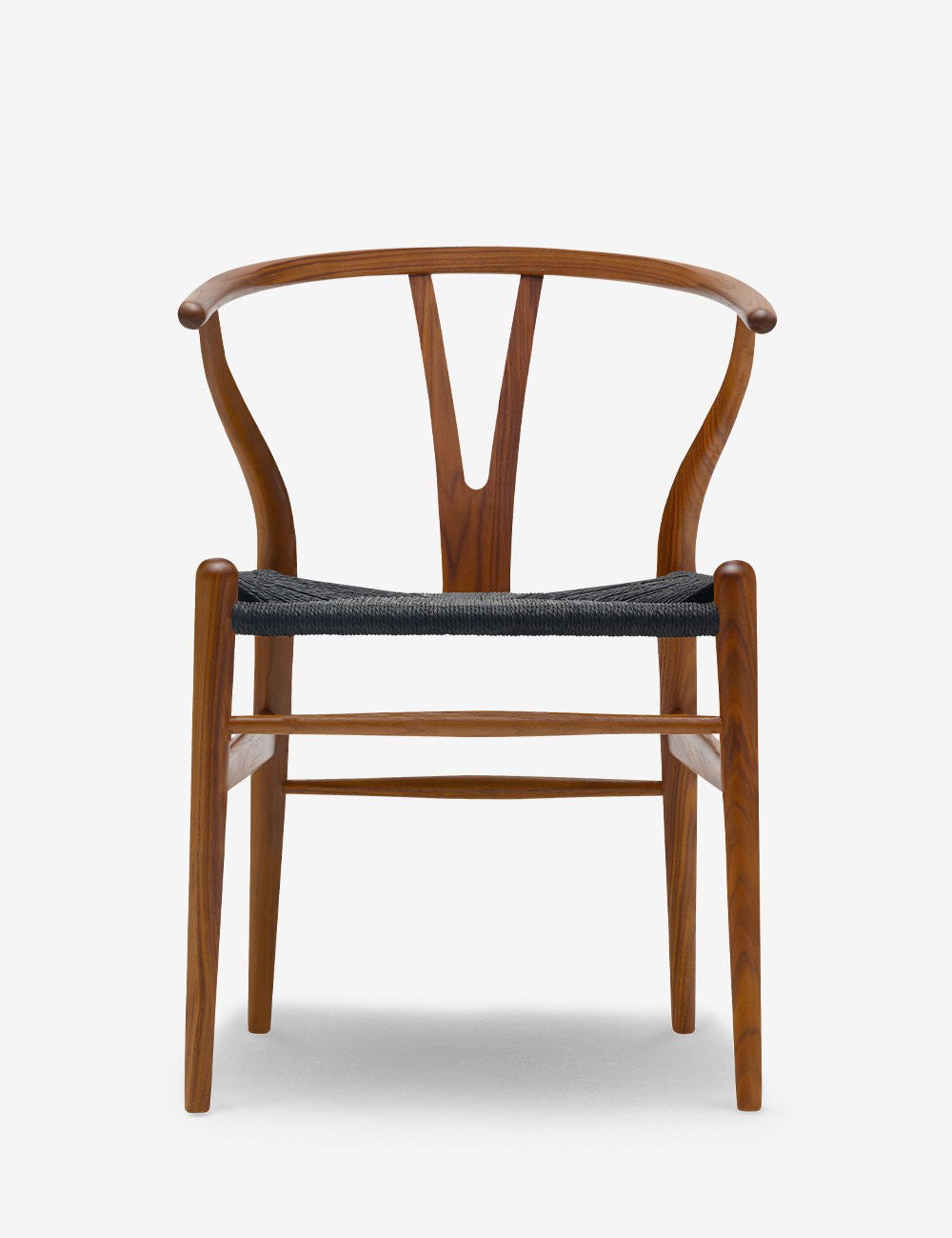 ch24 wishbone chair nogal