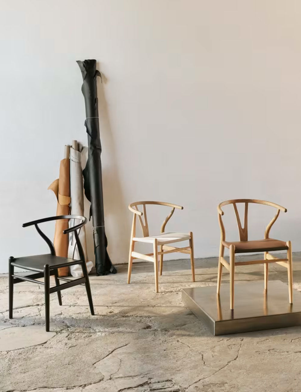 Chaise Wishbone CH24P