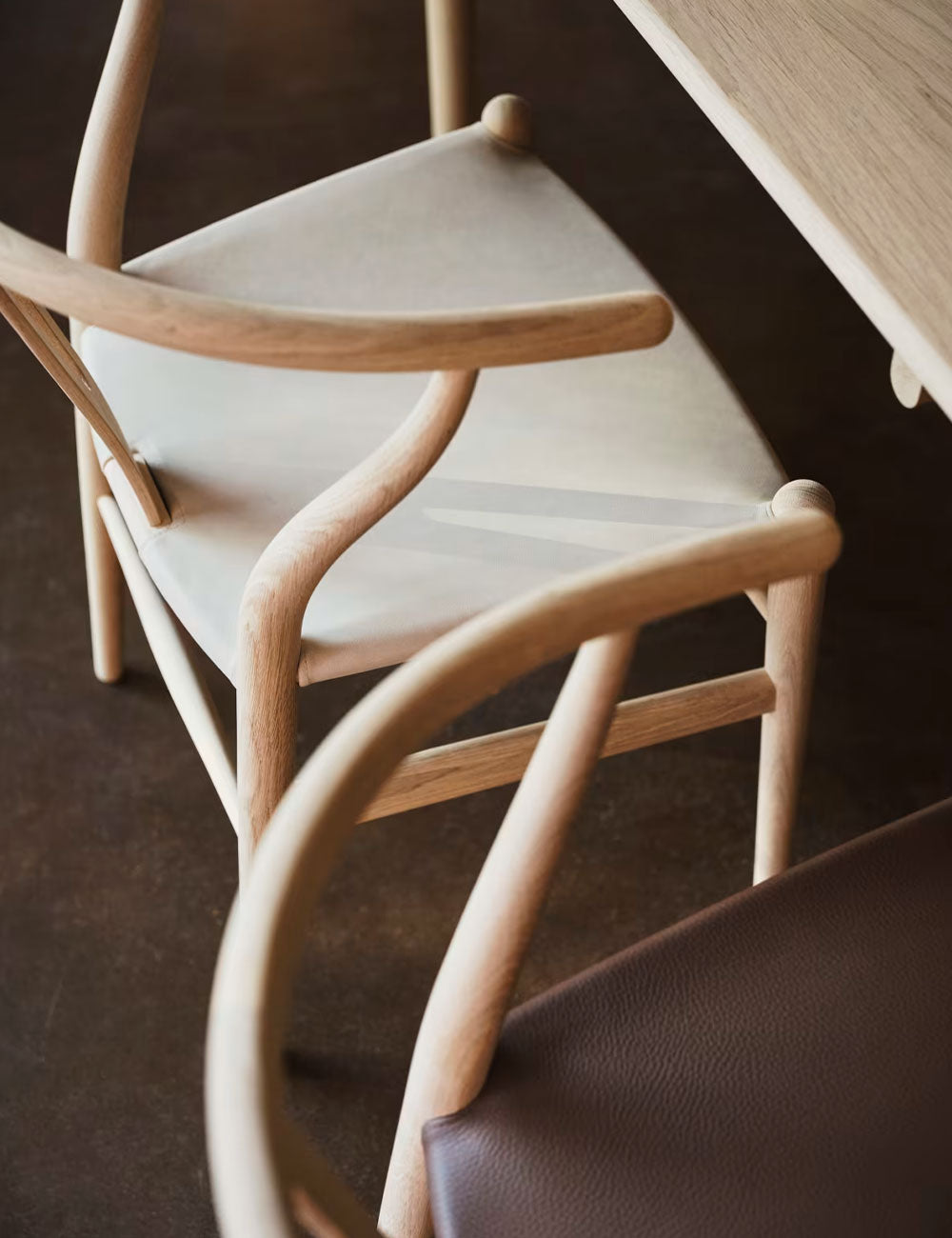 Chaise Wishbone CH24P