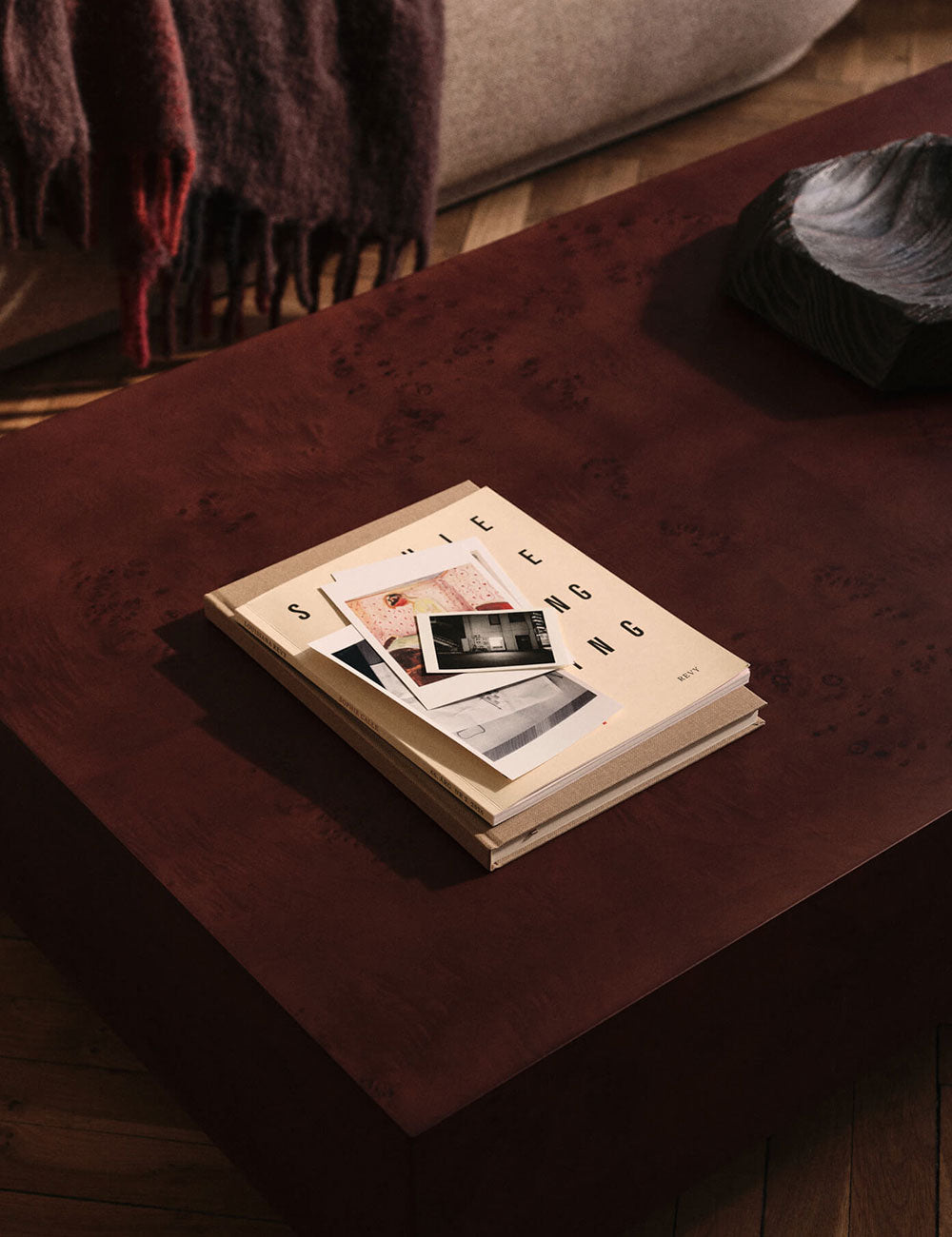 Table basse en ronce
