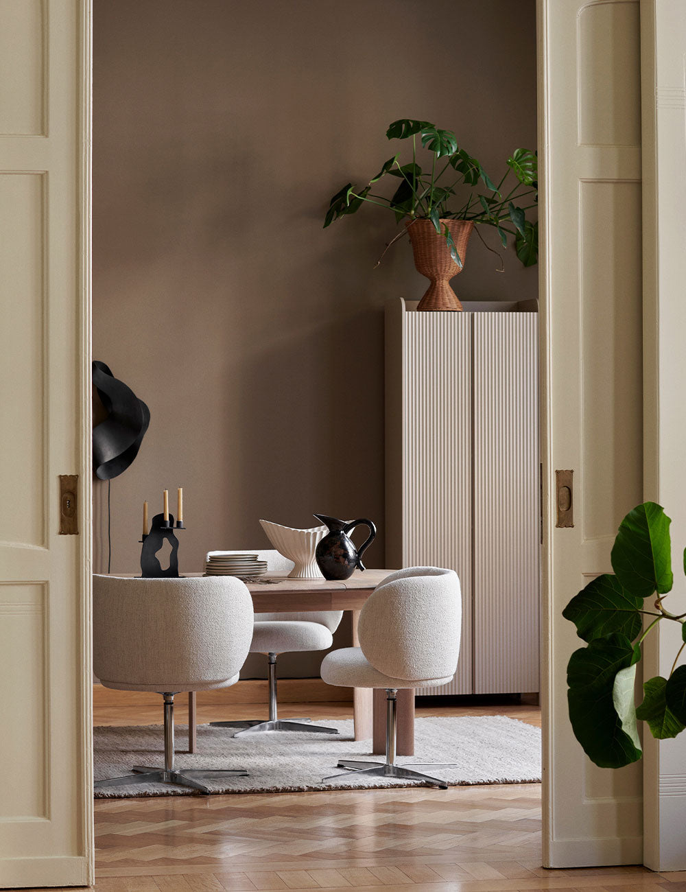 Sedia Rico dining swivel