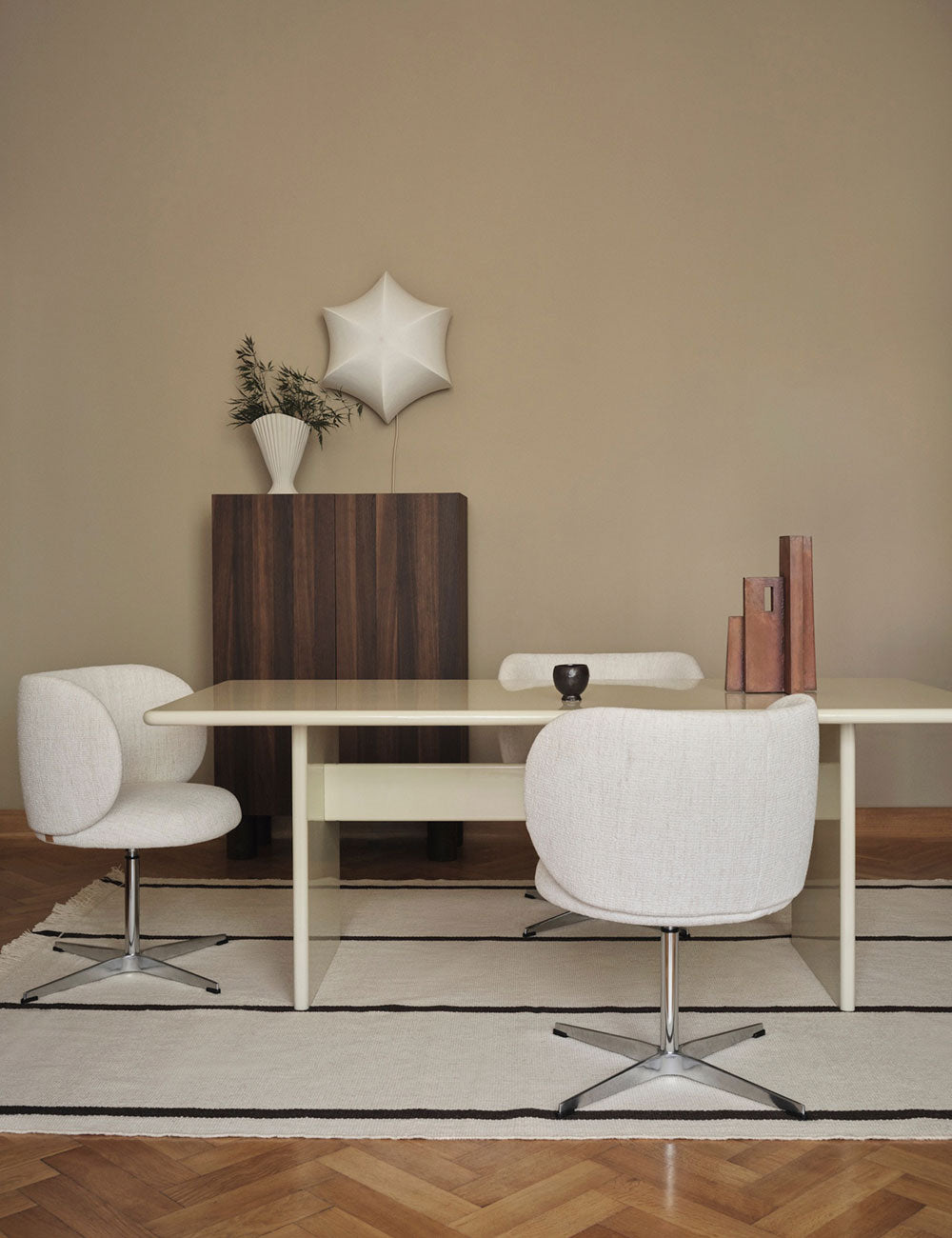 Sedia Rico dining swivel