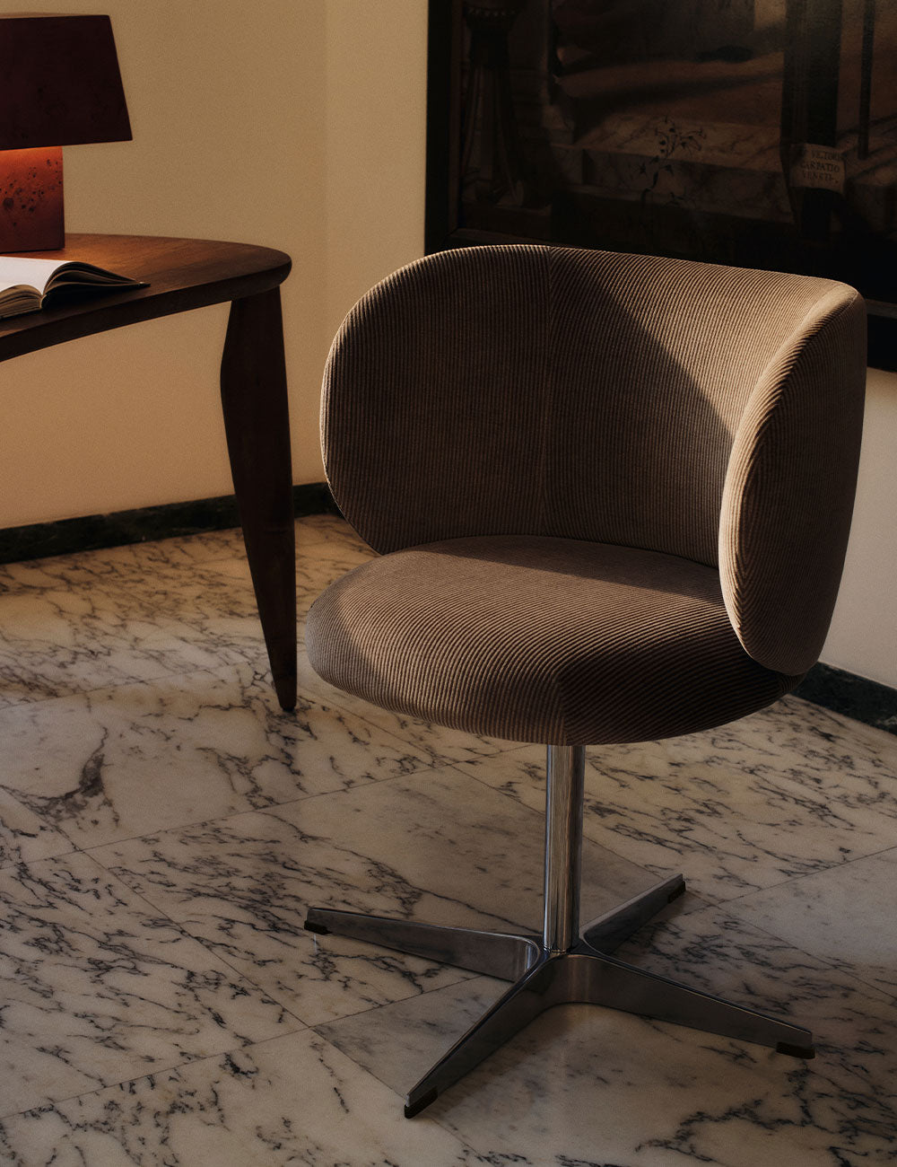 Sedia Rico dining swivel