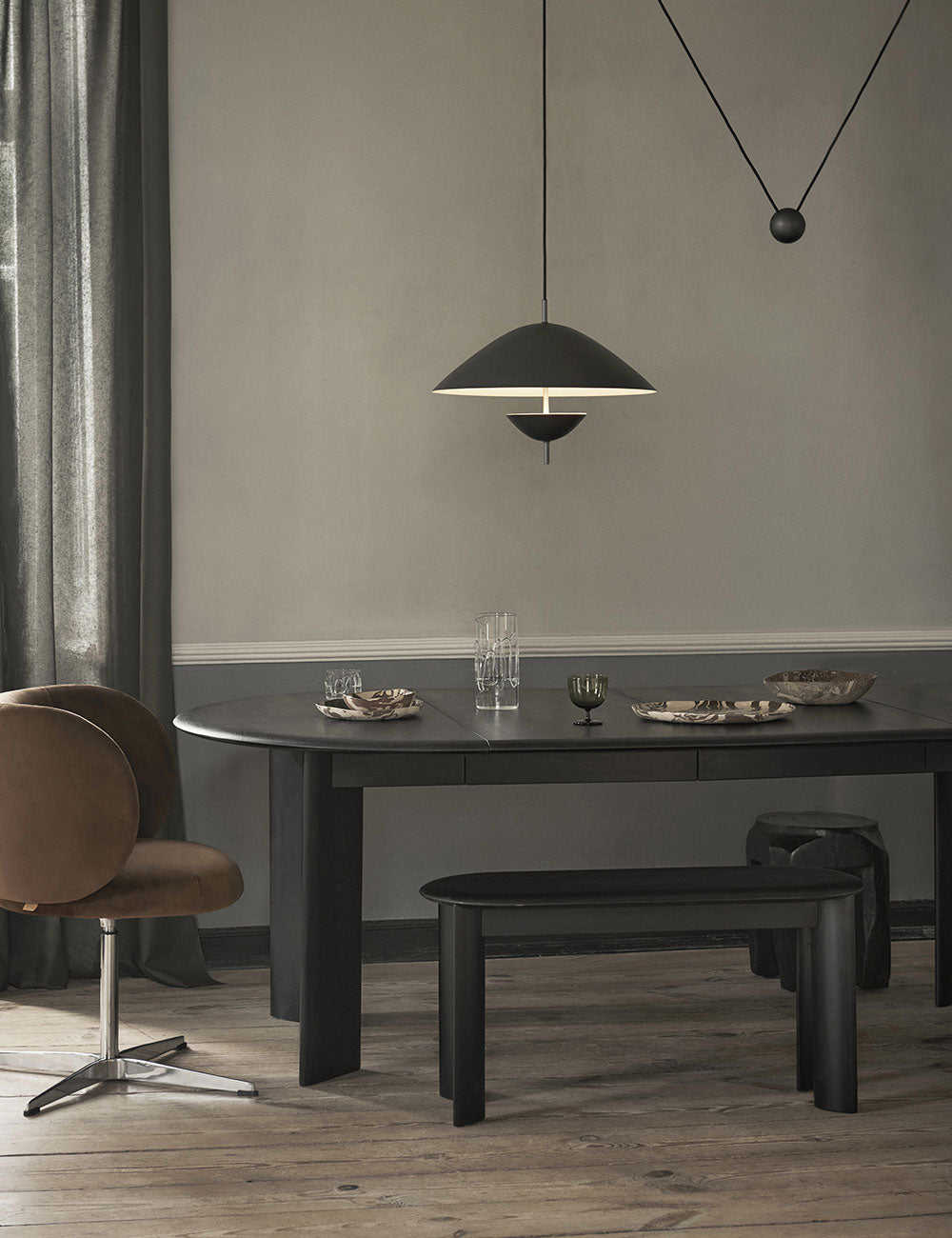 Sedia Rico dining swivel