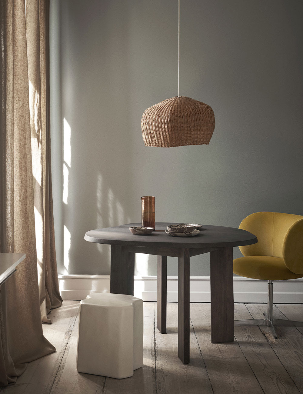 Sedia Rico dining swivel
