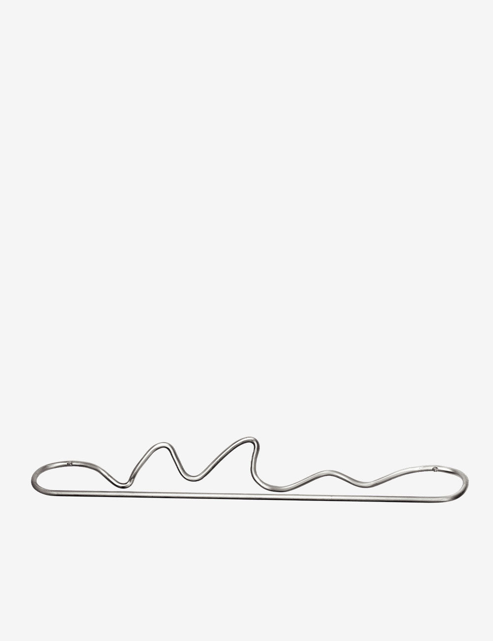 Curvature towel hanger