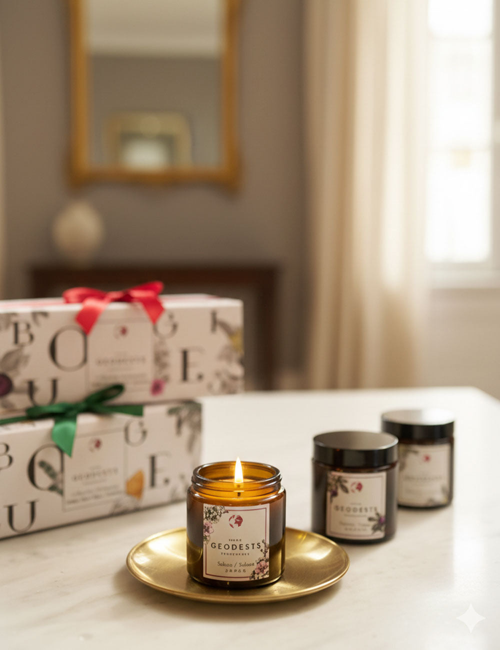 Set velas aromáticas Higuera / Tuberosa / Sakura