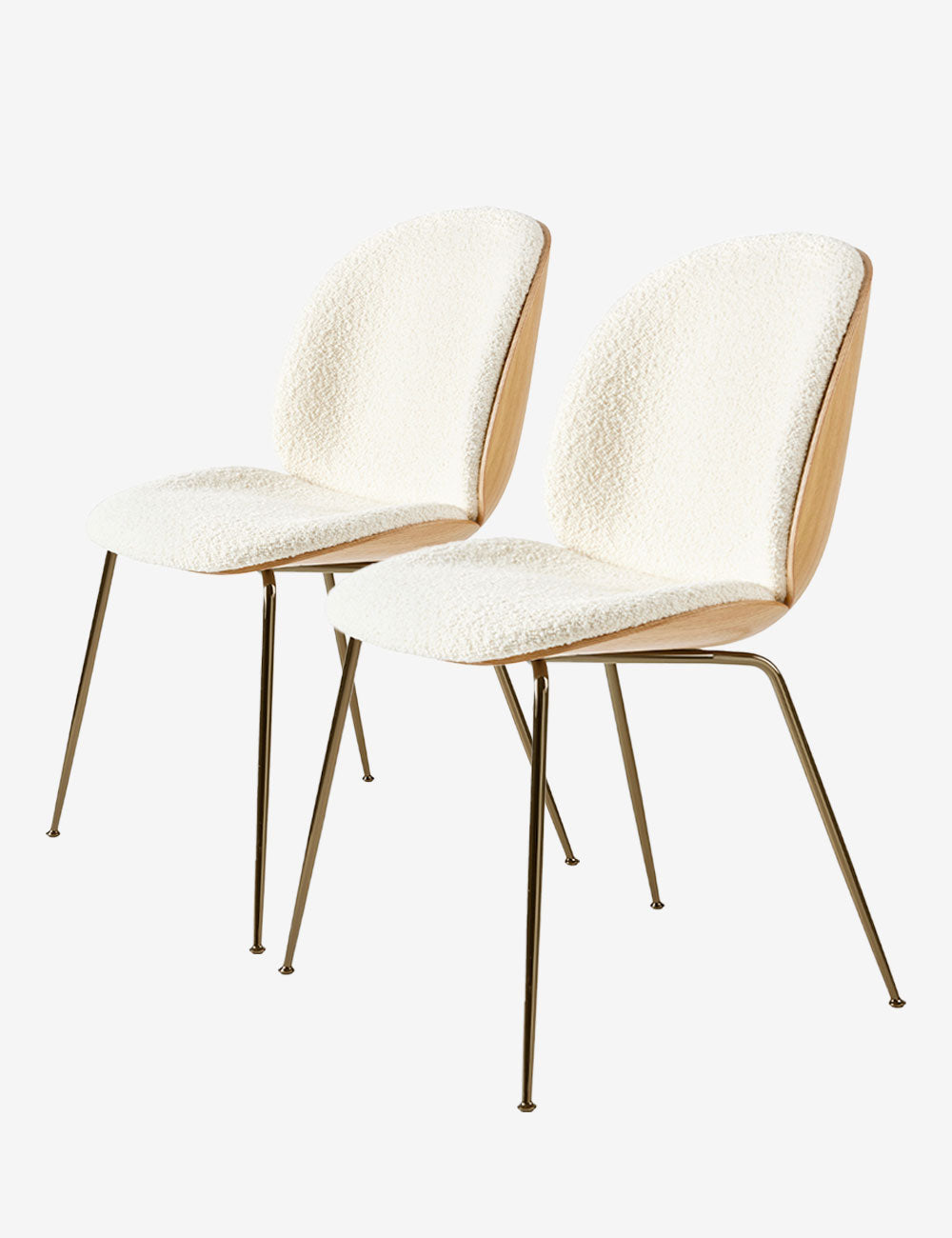 Cadeira Beetle Veneer Karakorum, Conjunto de 2 | Produto de Exposição
