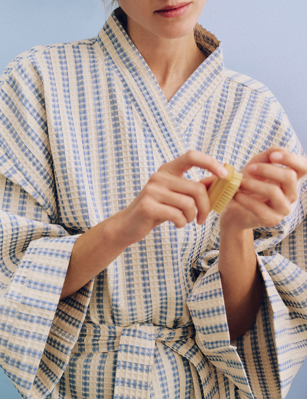 Albornoz Waffle Stripe