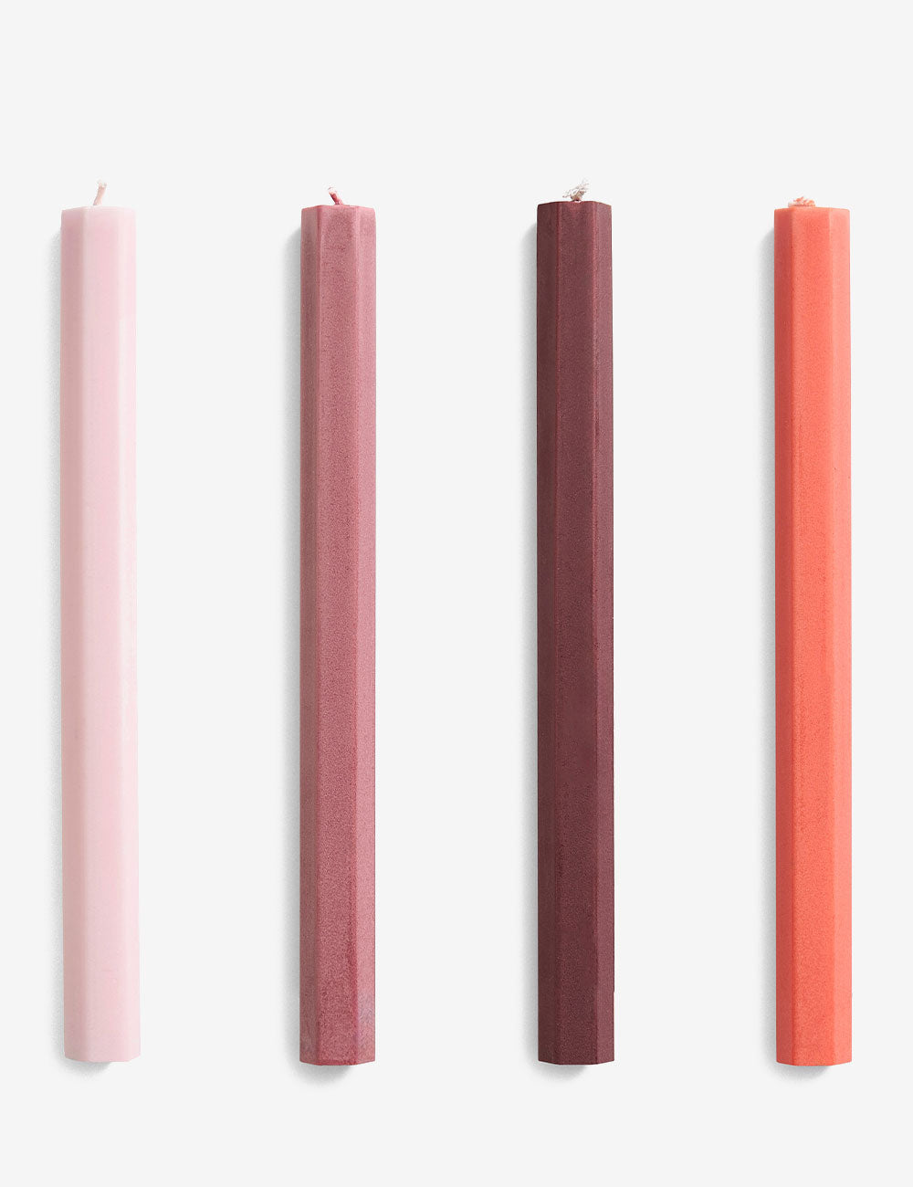 Hexagon candle 4 set