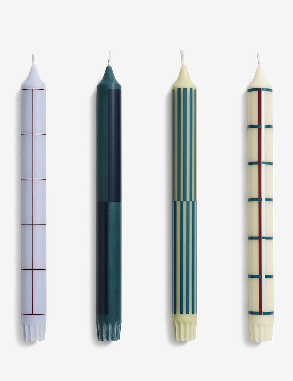Pattern candle 4 set