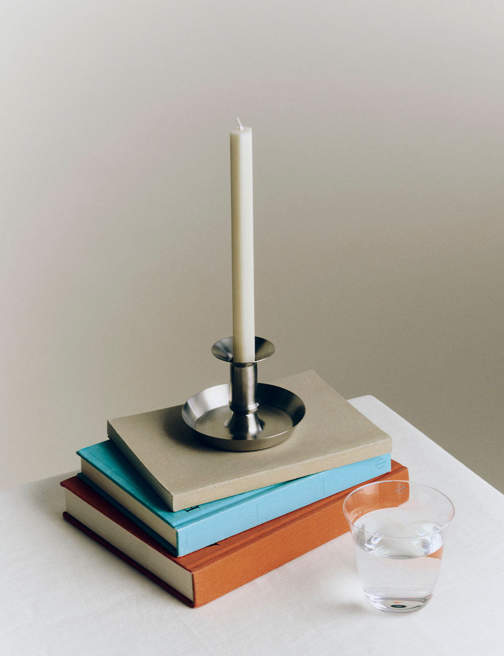 Flare Steel candleholder