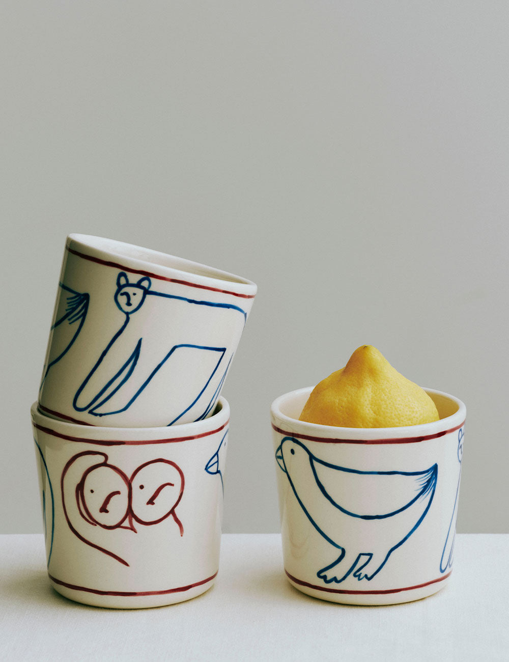 Taza La Pittura Postage Stamp