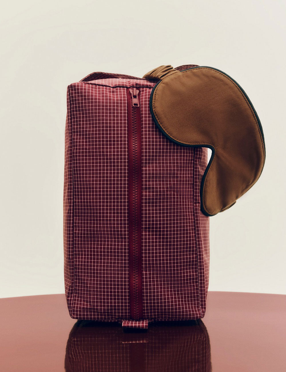 Grid wash bag S