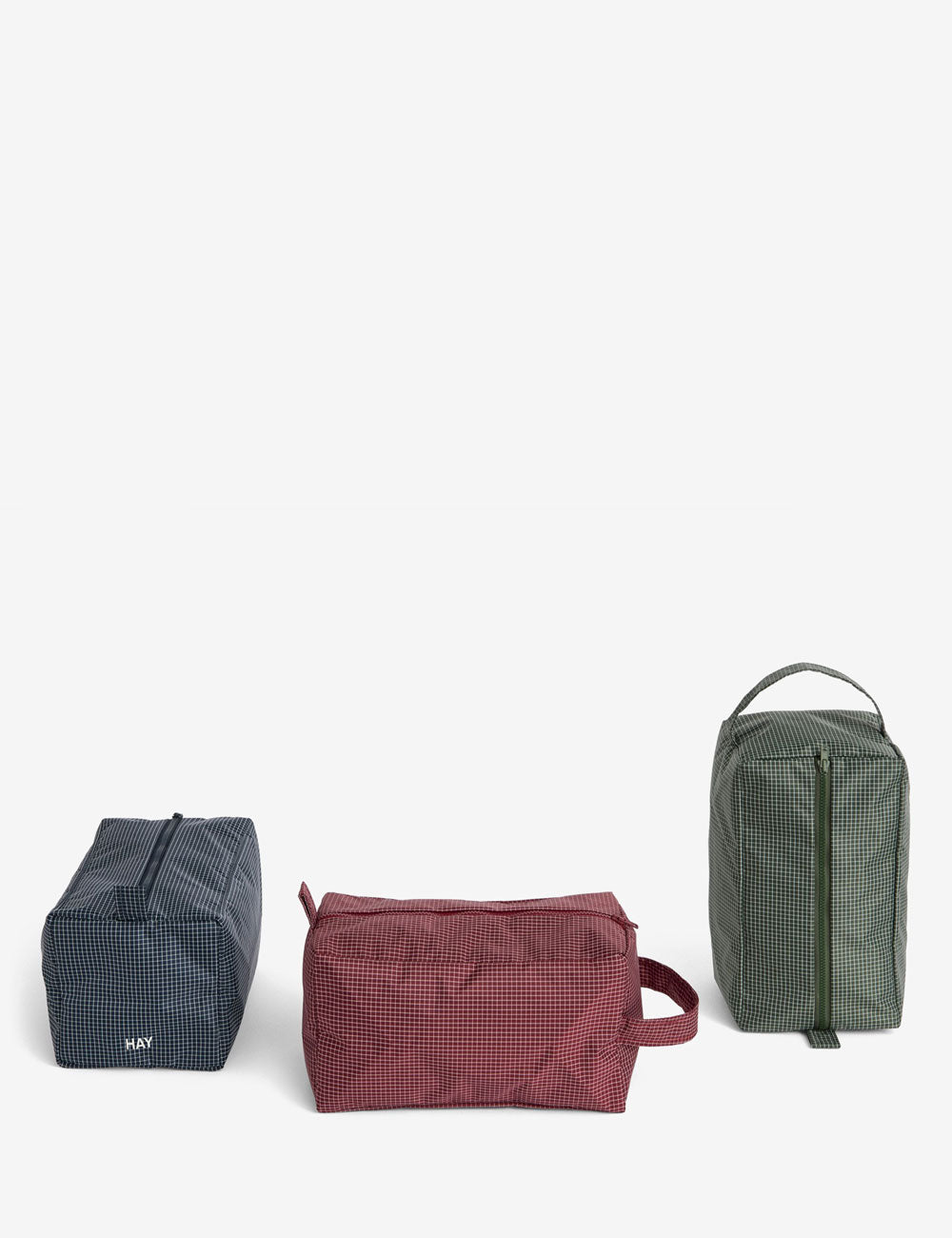 Grid wash bag L