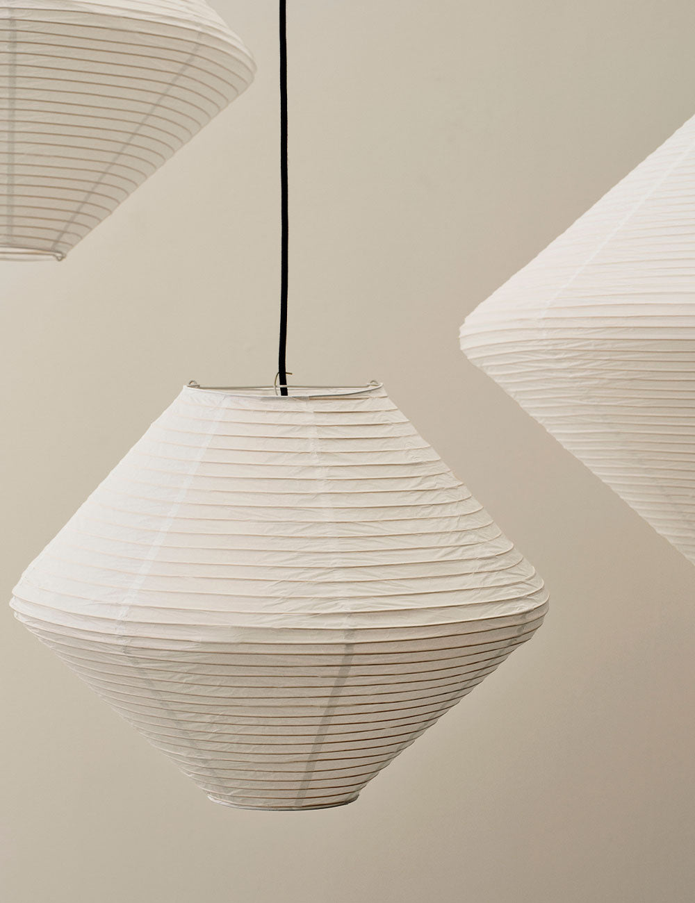 abat-jour papier diamant ø80
