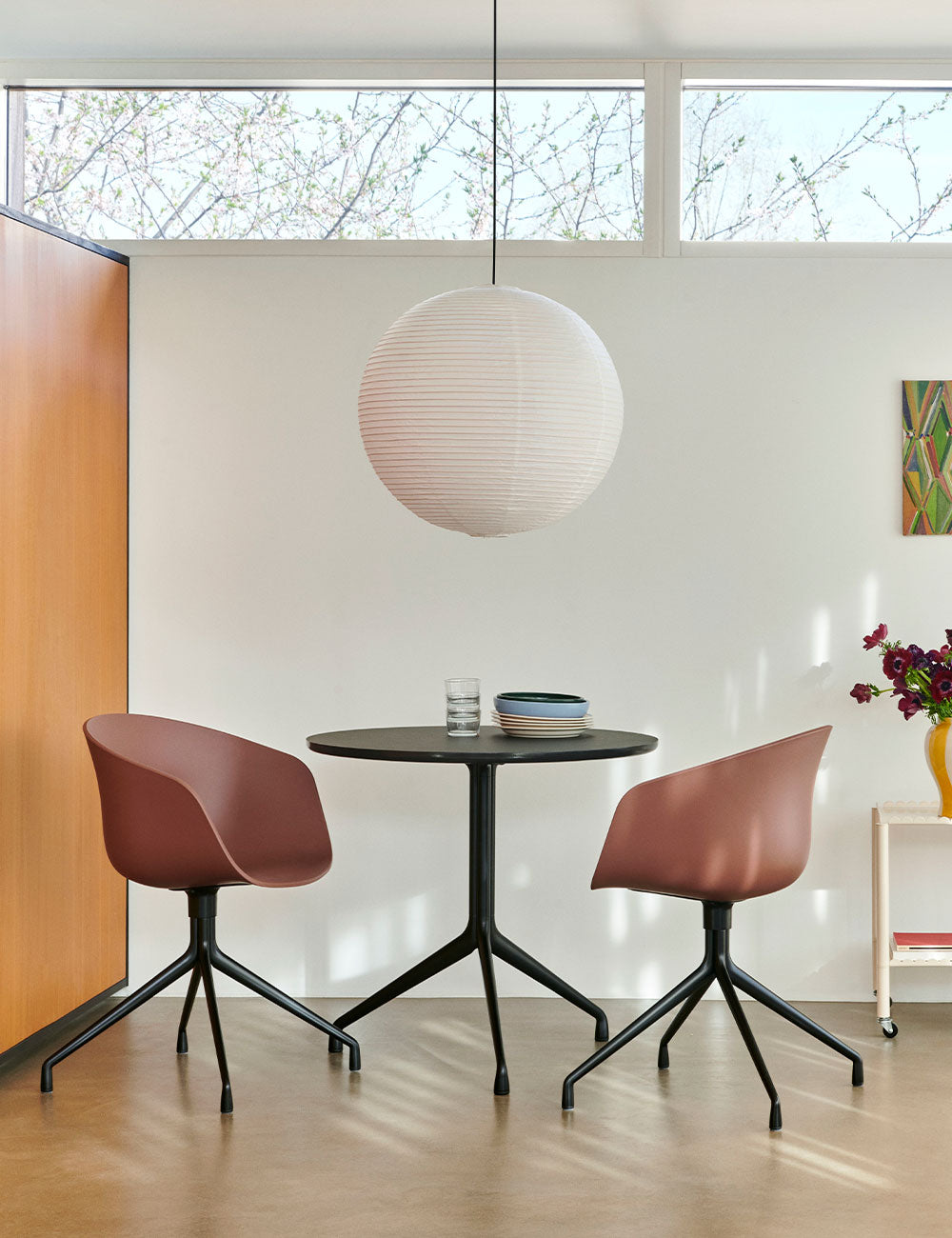 Rice Paper Shade Ellipse HAY - Paper Lamp Shade - Buy HAY Online