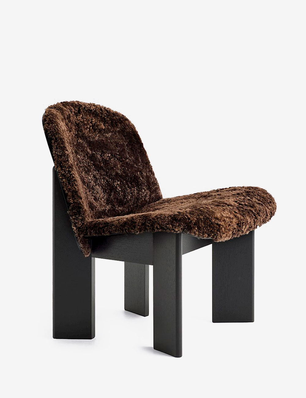 Chisel lounge chair 85 Sheepskin