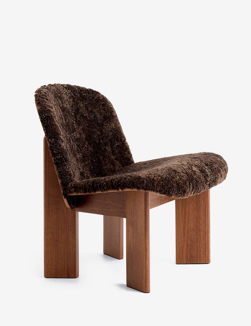 Chisel lounge chair 85 Sheepskin