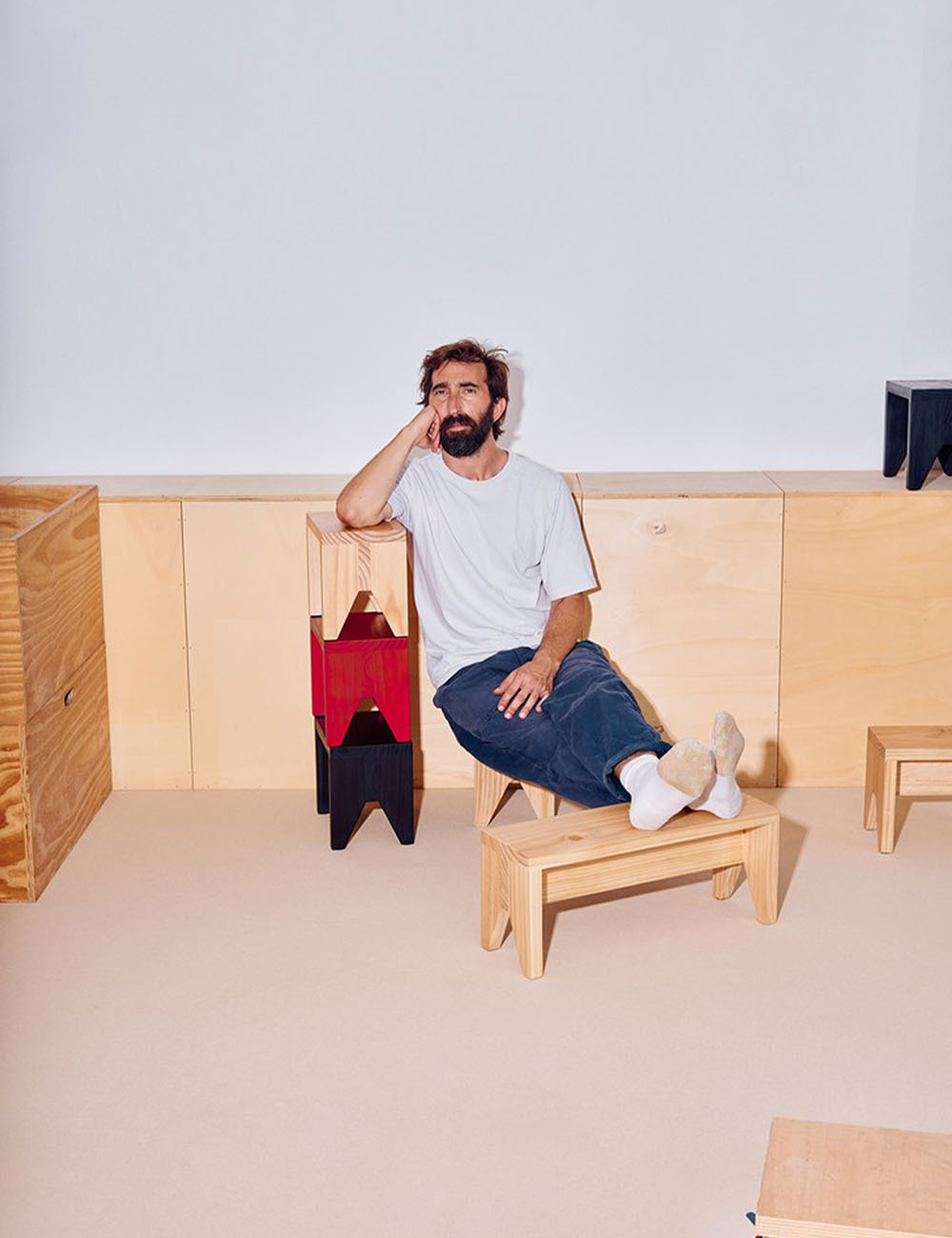 Manolito Stool short