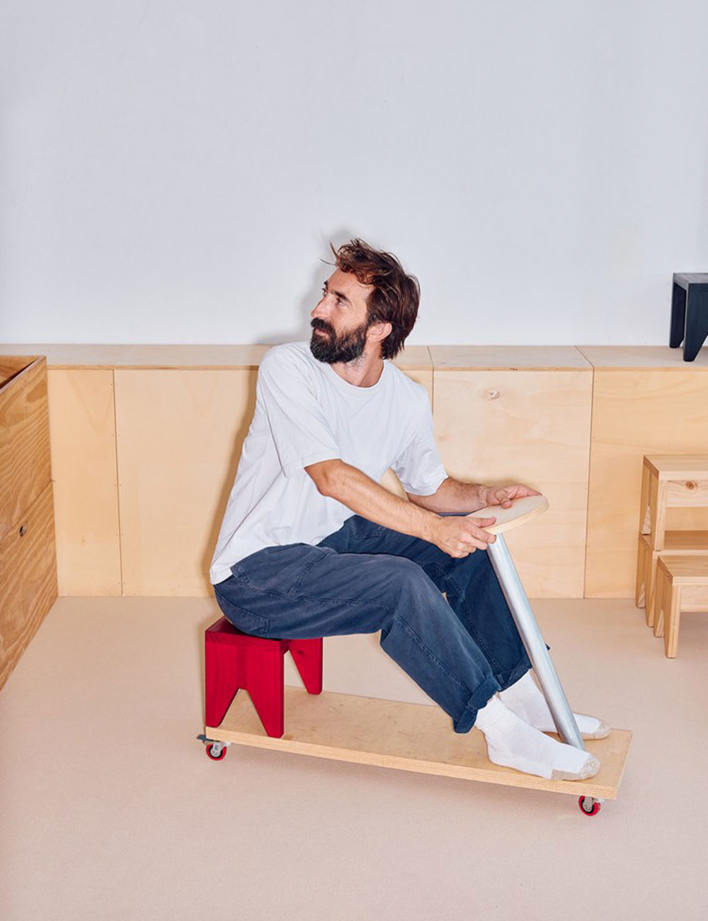 Manolito Stool short