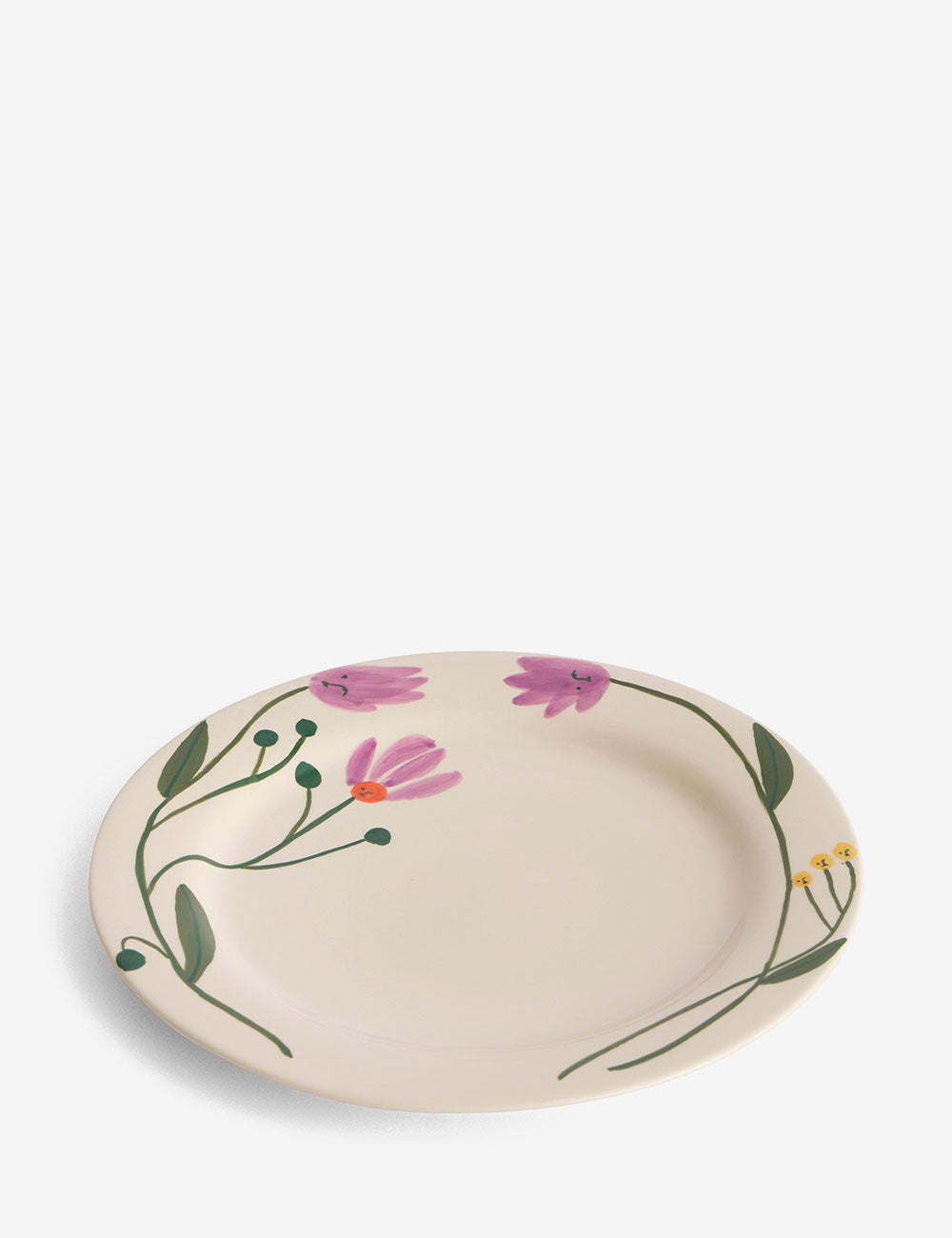 Plato La Pittura Wild Flower Crocus Ø24