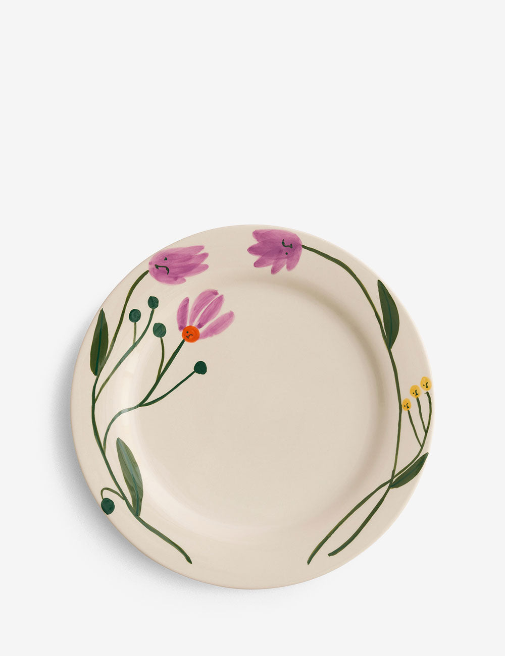 Plato La Pittura Wild Flower Crocus Ø24