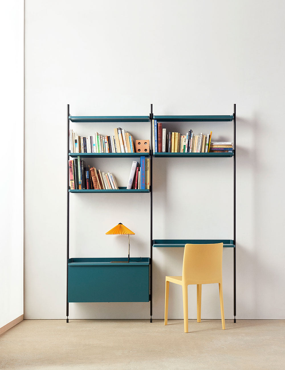 Ripiano scrivania incl. supporti a parete Pier System