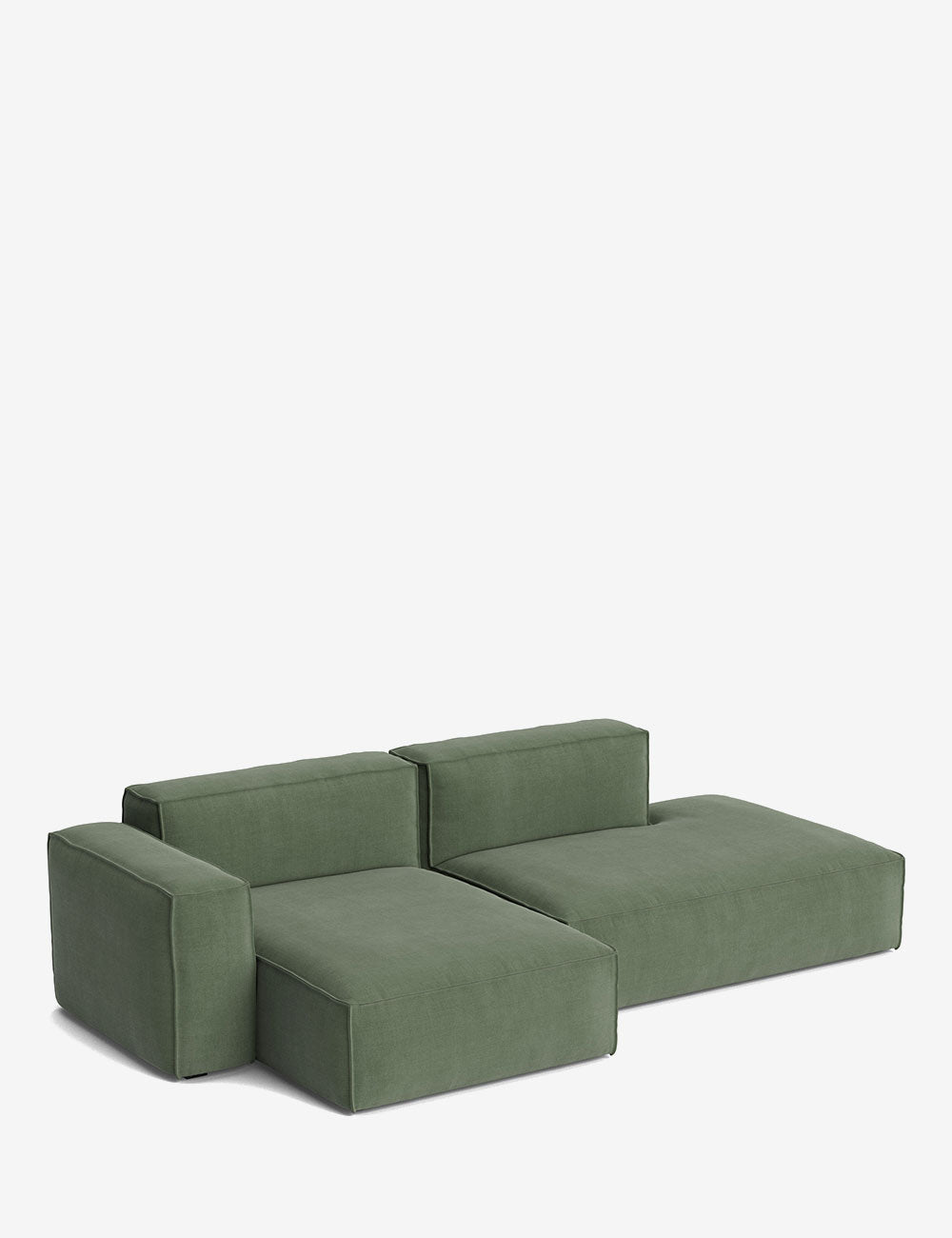 Sofá Mags Soft com capas removíveis, 2,5 lugares, Comb 3 Esq