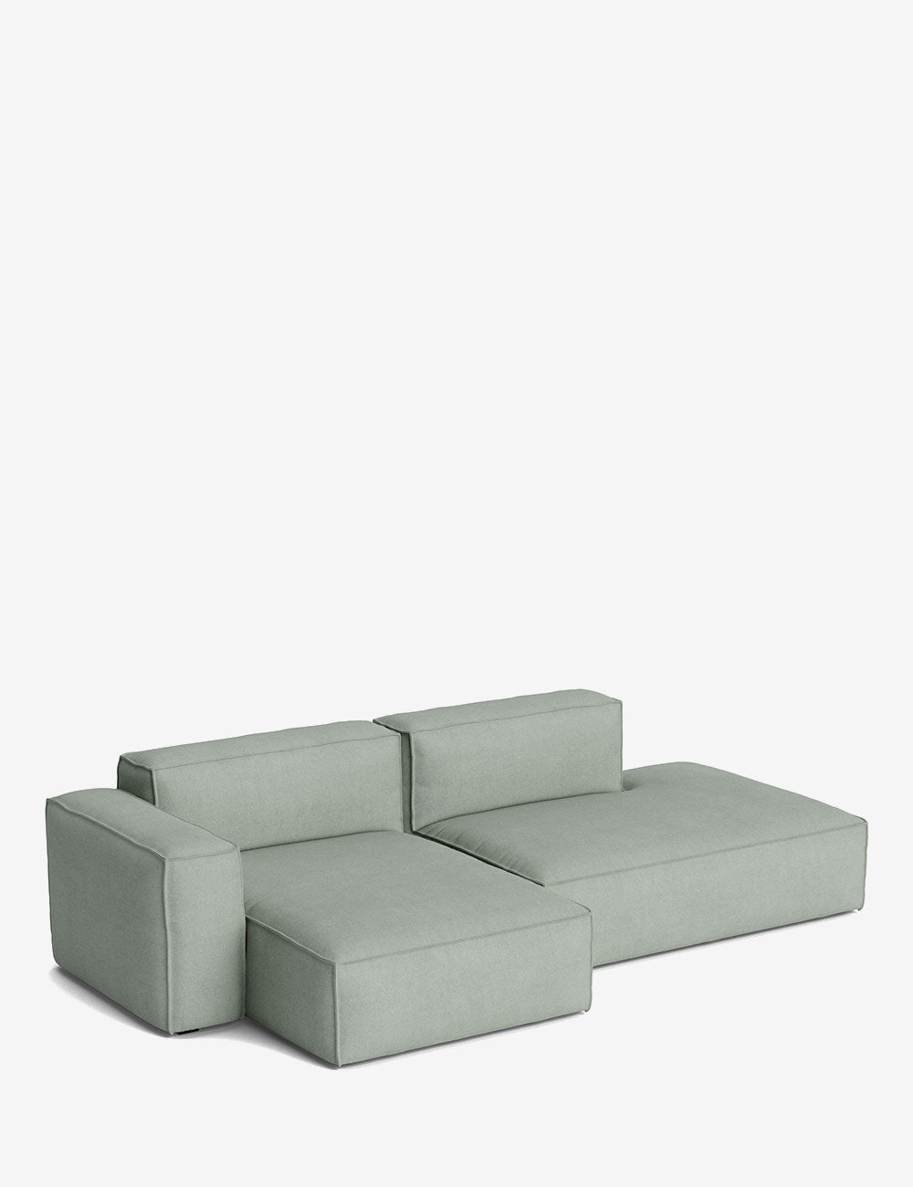 Sofá Mags Soft com capas removíveis, 2,5 lugares, Comb 3 Esq