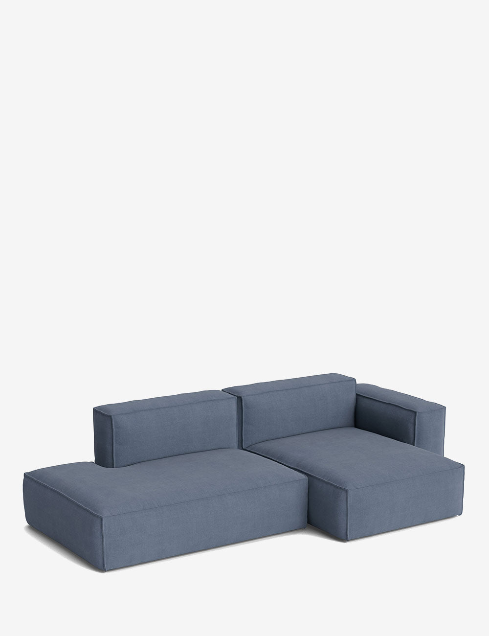 Sofá Mags Soft com capas removíveis, 2,5 lugares, Comb 3 Direita