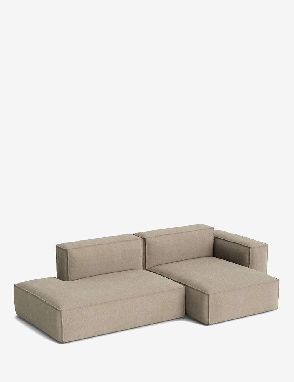 Sofá Mags Soft com capas removíveis, 2,5 lugares, Comb 3 Direita