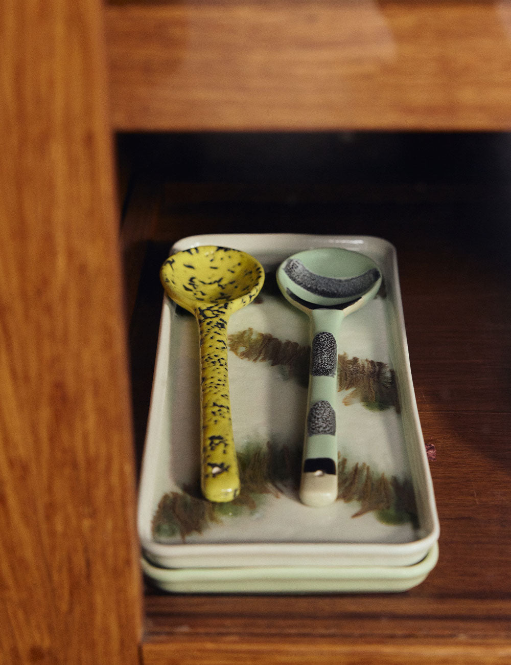 Cucharas servir 70s Ceramics